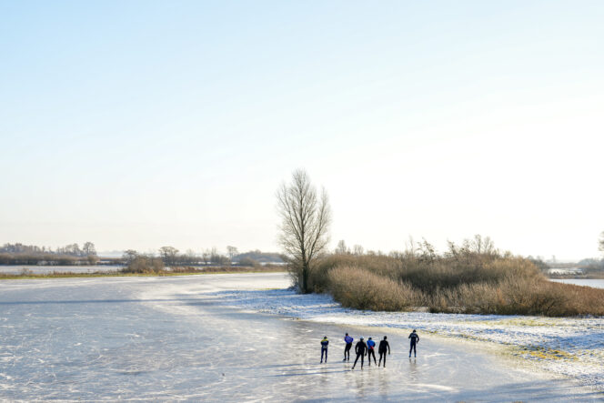 Opgaven - typerend Fries beeld - Schaatsen op natuurijs